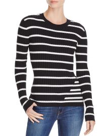 T by Alexander Wang Fitted Striped Sweater  at Bloomingdales